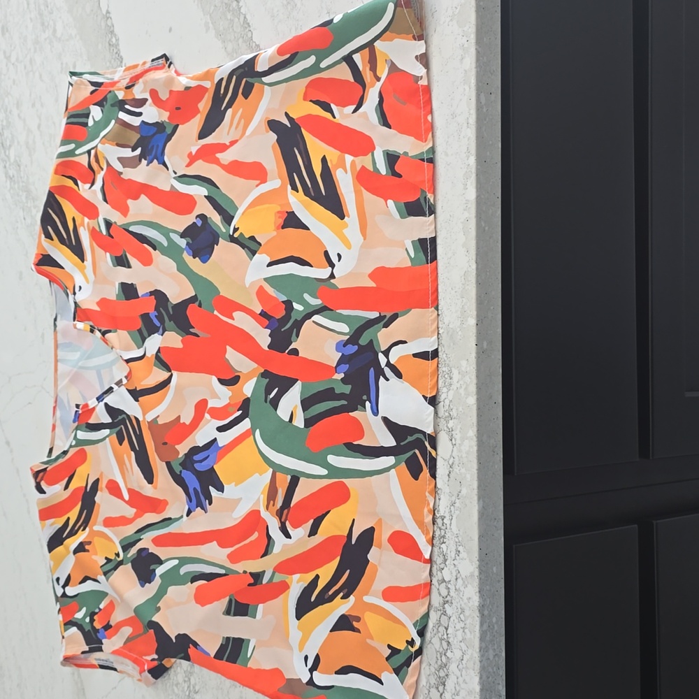Womens colorful blouse